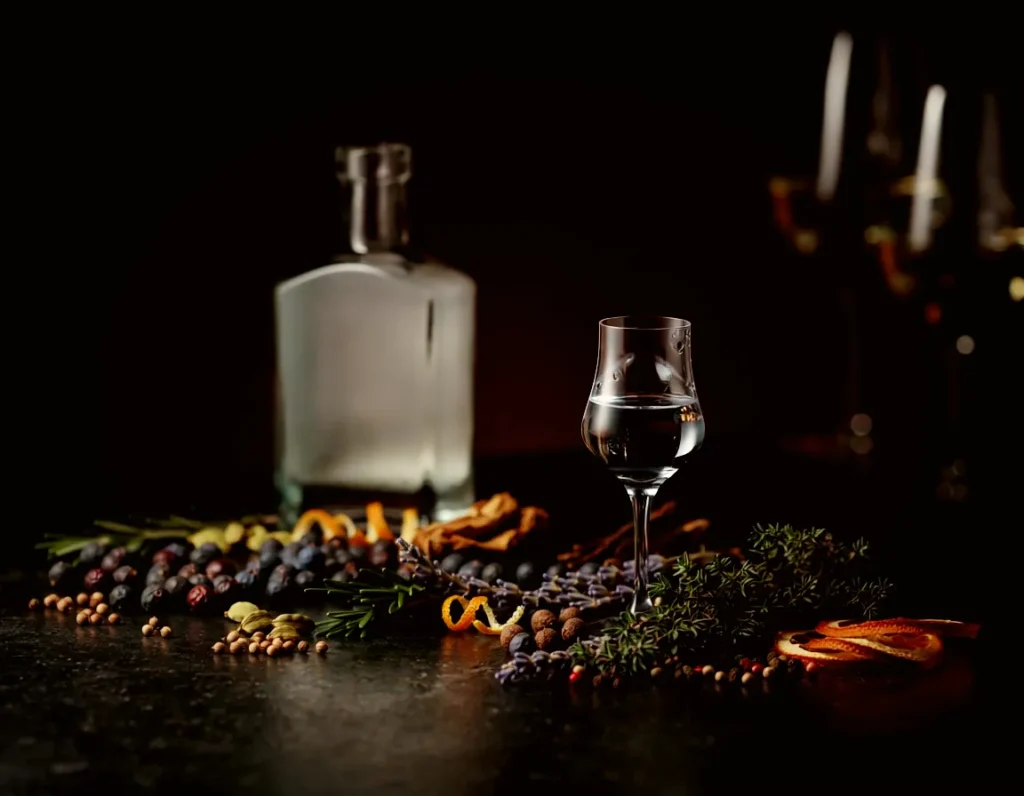 Gin mit Botanicals und Gewürzen beim Gin Tasting in Zürich